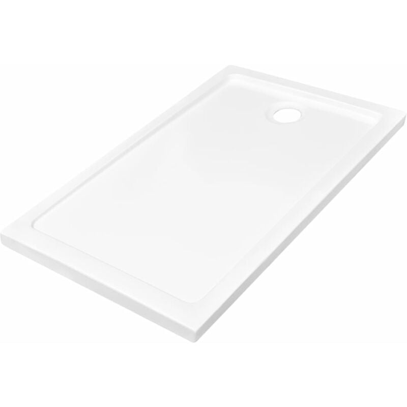 

Plato de ducha ABS blanco 70x120 cm - Blanco - Vidaxl