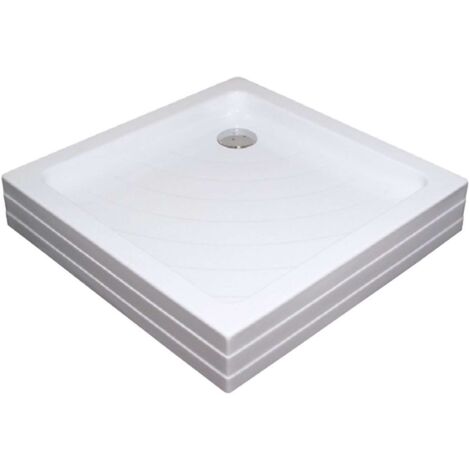 Plato de ducha Angela-80 PU blanco