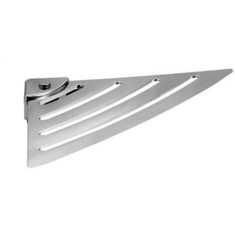 Plato De Ducha Angular De Acero Inoxidable Cromado