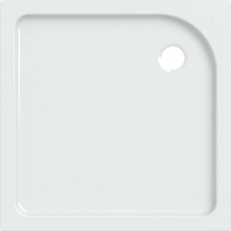 

Plato de ducha cuadrado Geberit Tala, brillante/blanco, 90 x 90 cm - 662490000