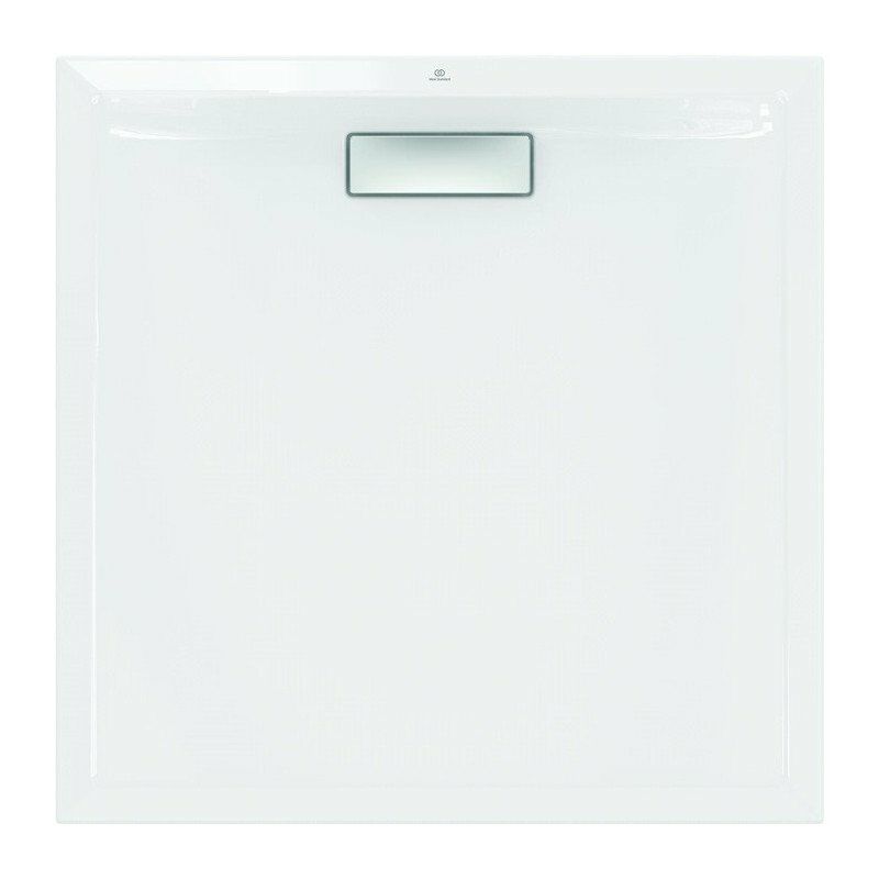 

Plato de ducha cuadrado ULTRA FLAT NEW 900 x 900 x 25 mm blanco STANDARD - Ideal