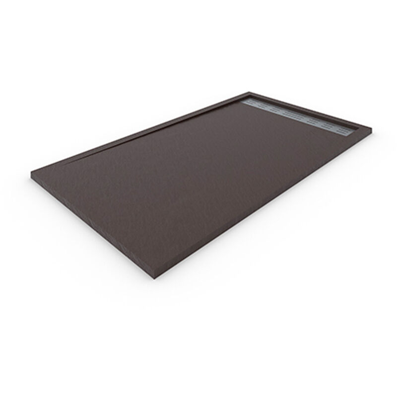 

Plato de ducha de resina DELUXE con marco 70x110 cm Marrón