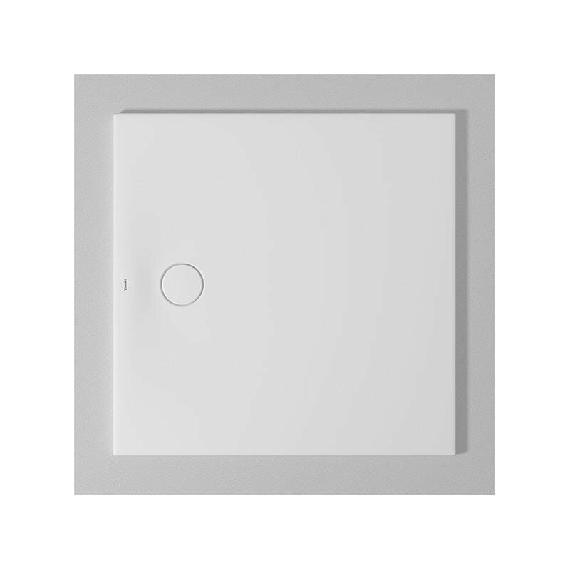 

Plato de ducha DU Tempano. cuadrado 1000x1000mm. blanco, Blanca