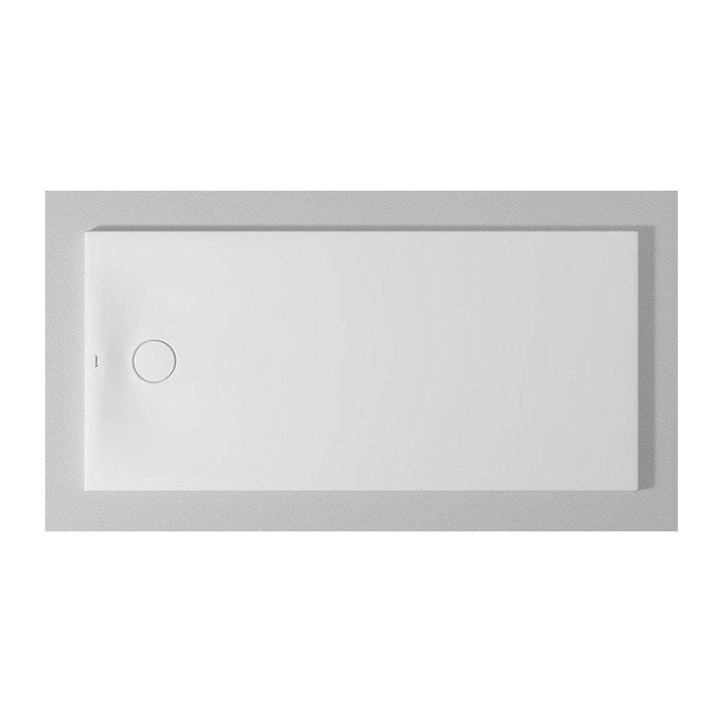 

Duravit - Plato de ducha DU Tempano. rectángulo 1600x750mm. blanco, Blanca