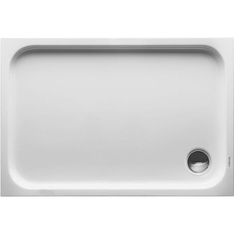 Plato de ducha Duravit D-Code, 1100x750mm, rectangular, versión