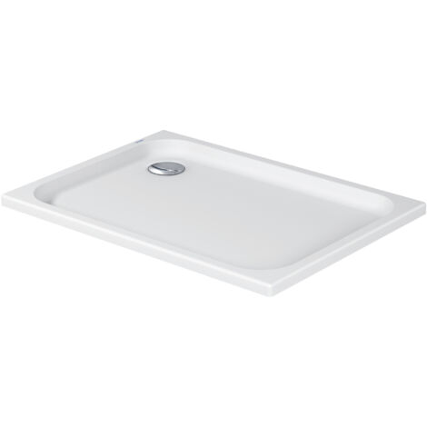 Plato de ducha Duravit D-Code, 1100x750mm, rectangular, versión