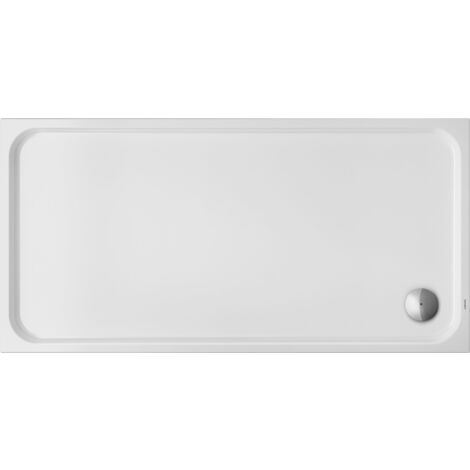 Plato de ducha Duravit D-Code, 1800x900mm, rectangular, versión