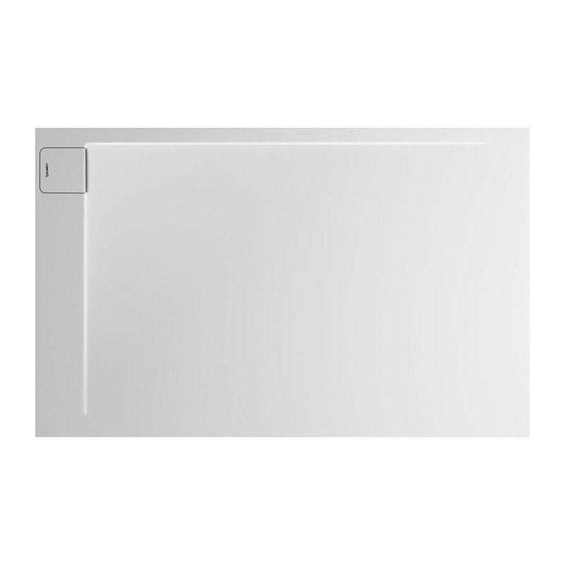 

P3 Comforts plato de ducha rectangular esquina izquierda 1600x1000x47mm blanco