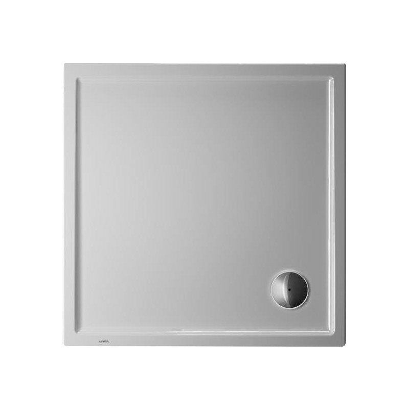 

Plato de ducha-DW STARCK SLIMLINE con antideslizante 900x900x45mm blanco