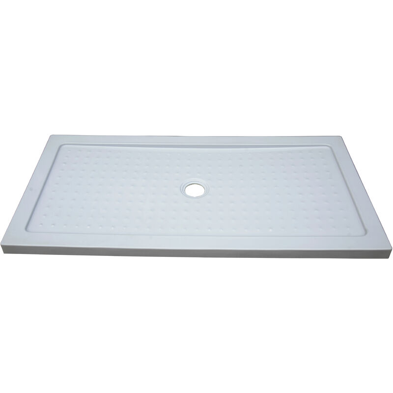 

Plato de ducha en acrilico YQUA EXTRA PLANO Dimensiones : 80X150x5 cm - BLANCO