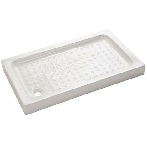 Plato de ducha en gres CERA. Dimensiones 80x120x11 cm - Aqua +