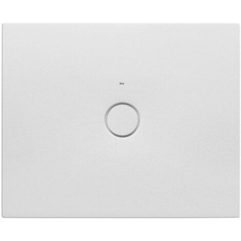Plato de ducha extraplano de SENCERAMIC® 1000x800 mm CRATOS - ROCA Color: Blanco mate
