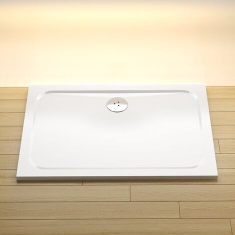 Plato de ducha GIGANT PRO 120x90 CHROME blanco