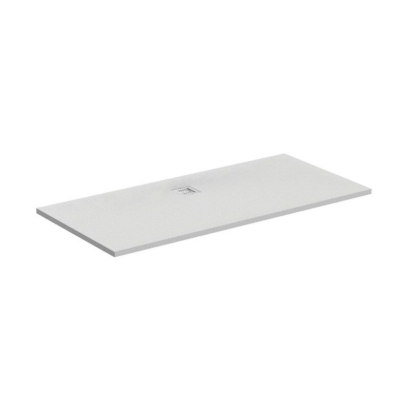 

Plato de ducha Ultra Flat S rectangular 1800x800mm, centrado en el drenaje, K8304, color: gris cuarzo - K8304FS - Ideal Standard