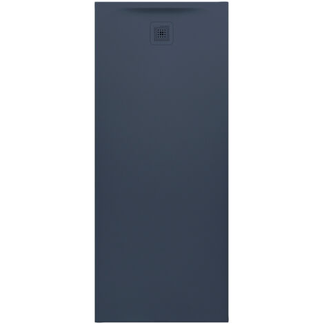 Plato de ducha LAUFEN PRO rectangular, desagüe en el lado corto 1800 x 750 x 46 mm antracita LAUFEN