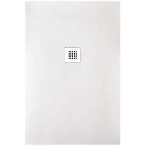 Plato de ducha pizarra STRATO blanco  70 x 180 cm