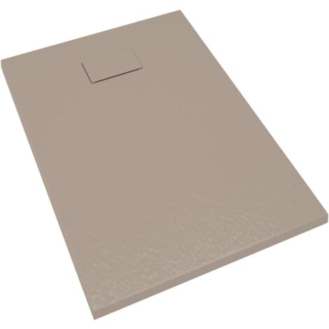 Plato de ducha plato de ducha plato de ducha plato de ducha cuarto de baño WC cuarto de ducha interior SMC 100x70 cm marrón 020001968