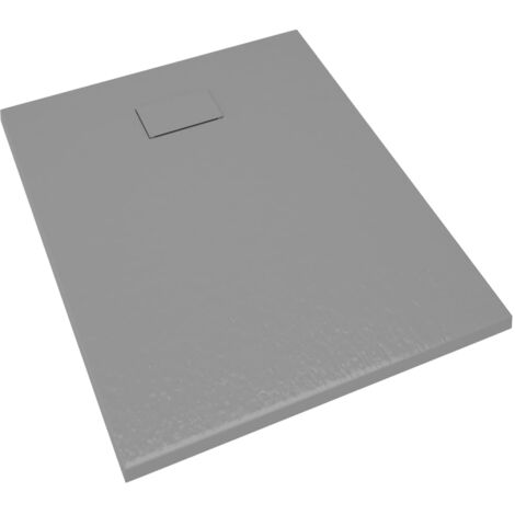 Plato de ducha plato de ducha plato de ducha plato de ducha cuarto de baño WC cuarto de ducha interior SMC 100x80 cm gris 020001977