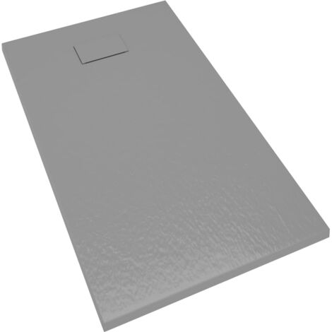 Plato de ducha plato de ducha plato de ducha plato de ducha cuarto de baño WC cuarto de ducha interior SMC 120x70 cm gris 020001978