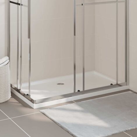 Plato de ducha rectangular ABS 70x120 cm vidaXL