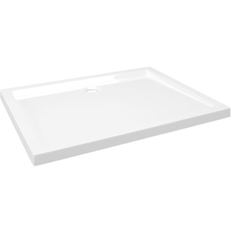 rectangular ABS blanco 70x100 cm vidaXL