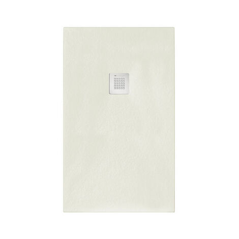 Plato de ducha rectangular beige 80x180 cm