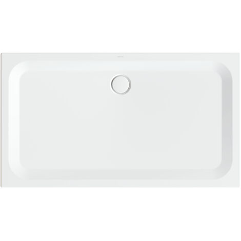 Plato de ducha rectangular BetteUltra 1600x900x35mm, con Glaze