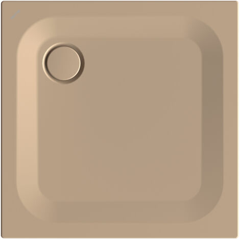 Plato de ducha rectangular BetteUltra 800x800x25mm, con Anti-Slip