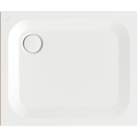 Plato de ducha rectangular BetteUltra con soporte mínimo de