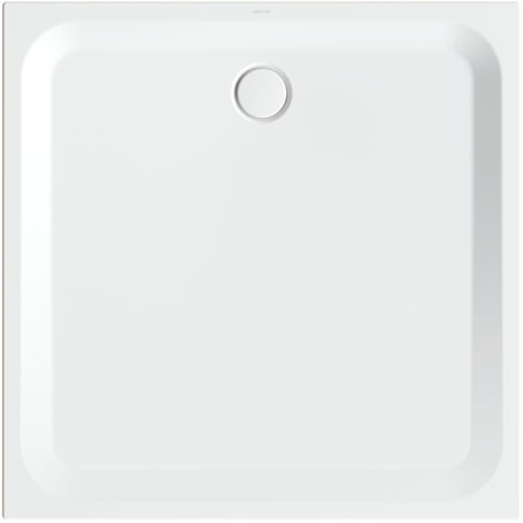 Plato de ducha rectangular BetteUltra con soporte mínimo de