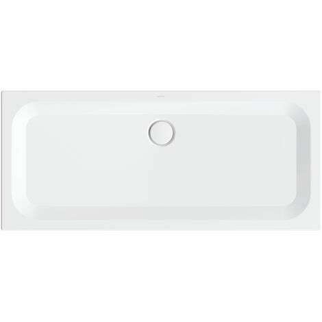 Plato de ducha rectangular BetteUltra con soporte mínimo de