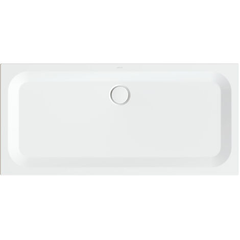 Plato de ducha rectangular BetteUltra con soporte mínimo de