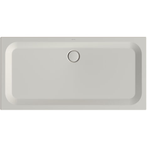 Plato de ducha rectangular BetteUltra con soporte mínimo de