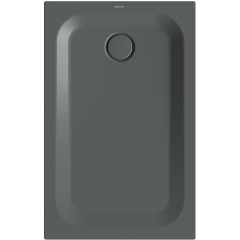 Plato de ducha rectangular BetteUltra con soporte mínimo de