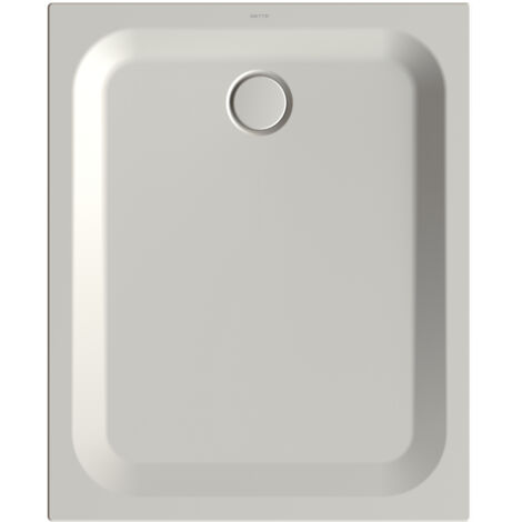 Plato de ducha rectangular BetteUltra con soporte mínimo de