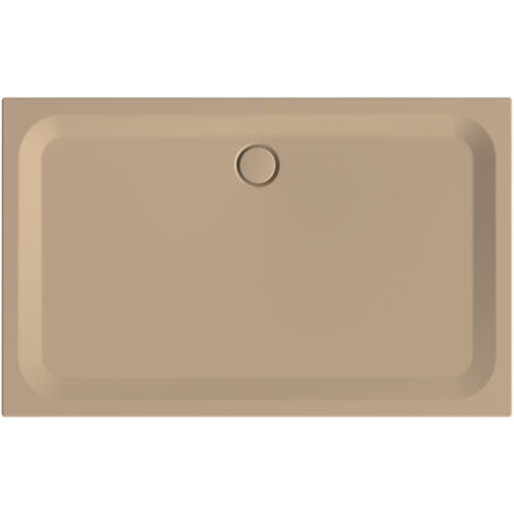 Plato de ducha rectangular BetteUltra con soporte mínimo de