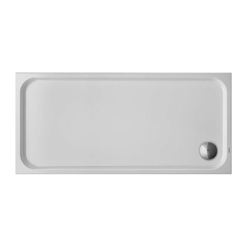 

Duravit - Plato de ducha rectangular D-CODE con antideslizante blanco 1600x750x85mm