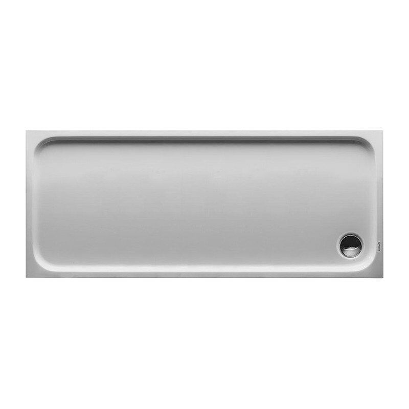 

Duravit - Plato de ducha rectangular D-CODE con antideslizante blanco 1700x700x85mm