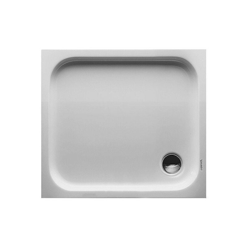 

Plato de ducha rectangular D-CODE con antideslizante blanco 900x800x85mm