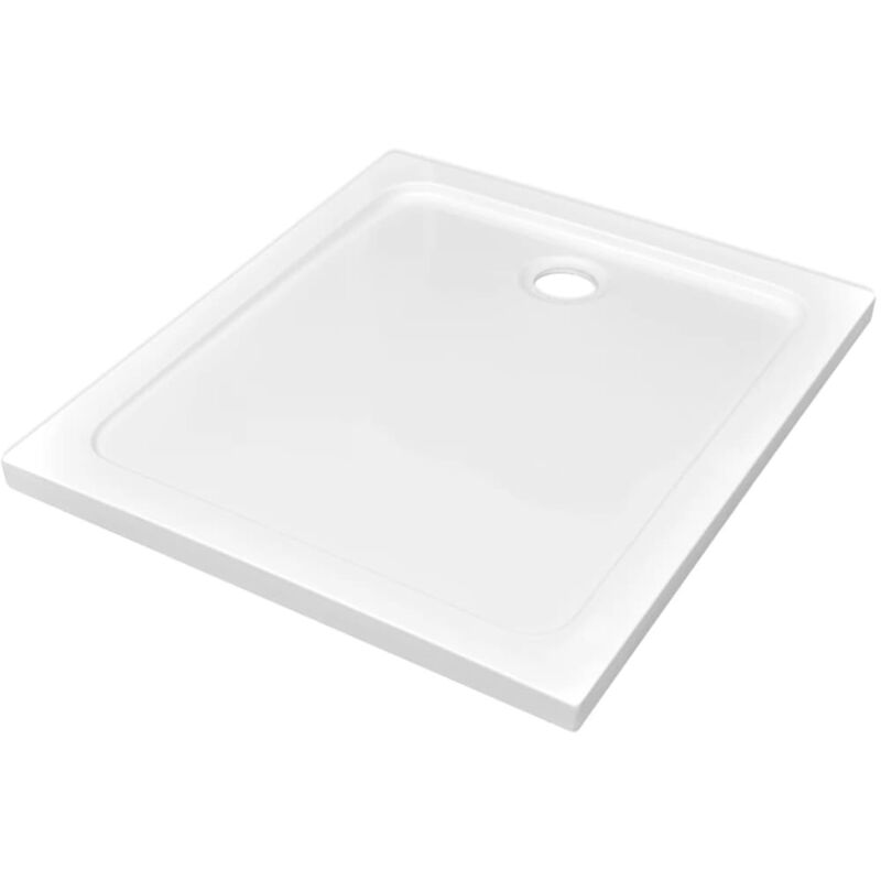 

Plato de Ducha ABS Blanco 80x90 cm - Blanco - Vidaxl