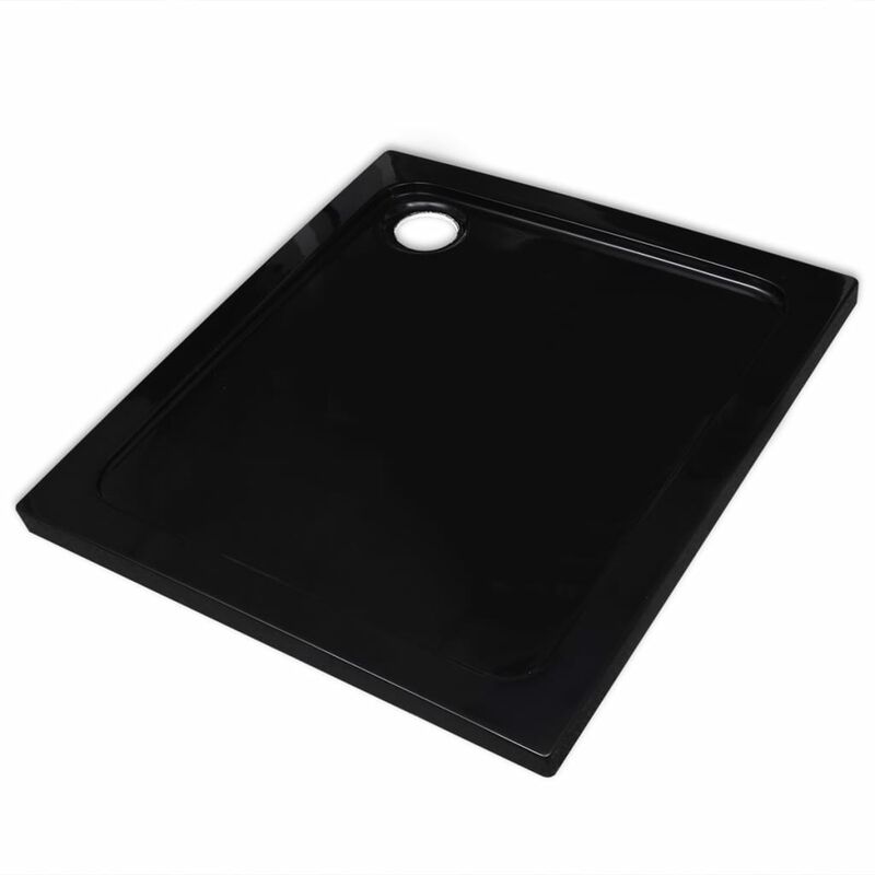 

Plato de Ducha ABS Negro 80x80 cm - Negro - Vidaxl