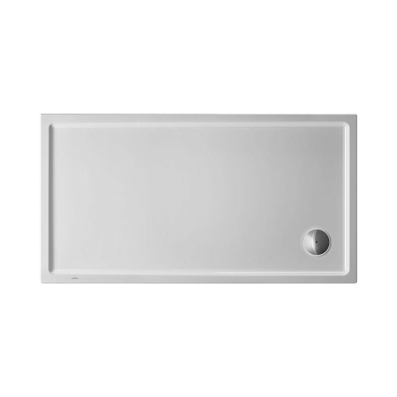 

Plato de ducha rectangular Duravit Starck Slimline, 140x80 cm, blanco - 720236000000000