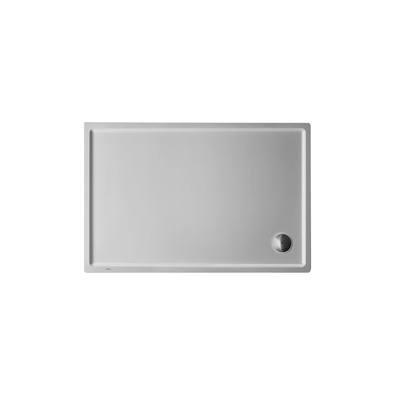 

Plato de ducha rectangular Duravit Starck Slimline, 120x80 cm, blanco - 720121000000000