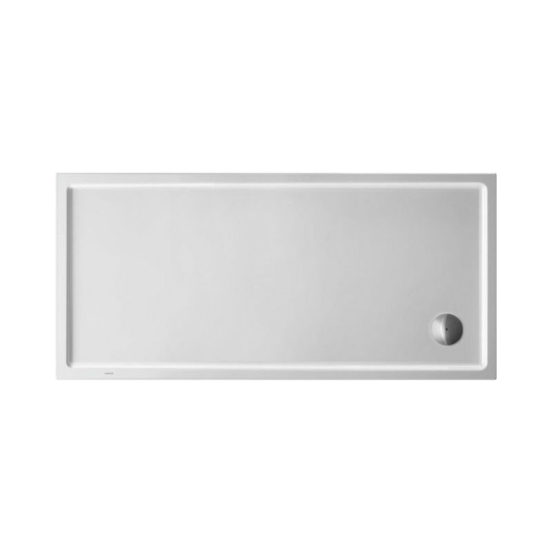 

Plato de ducha rectangular Duravit Starck Slimline, 160x80 cm, blanco - 720238000000000