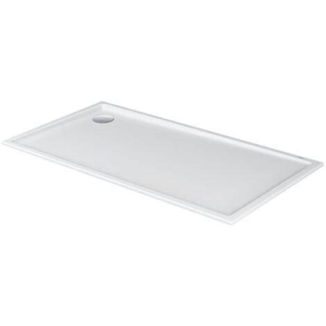 Plato de ducha rectangular Duravit Starck Slimline, 170x90 cm, blanco - 720133000000000