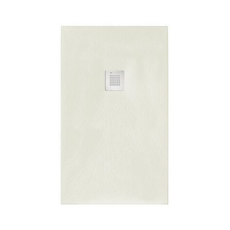 Plato de ducha rectangular Emotion Serenity gris 80x100 cm