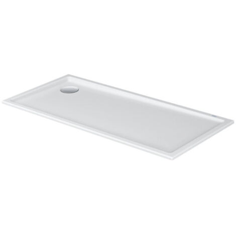 Plato de ducha rectangular STARCK SLIMLINE 1500x700x55mm blanco