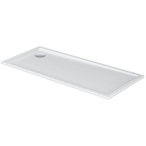 Plato de ducha rectangular STARCK SLIMLINE 1600x700x60mm blanco