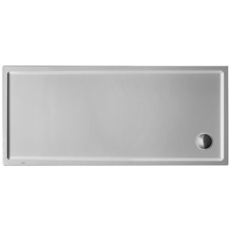 Plato de ducha rectangular STARCK SLIMLINE 1700x800x60mm blanco