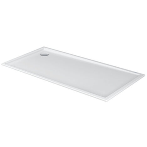 Plato de ducha rectangular STARCK SLIMLINE 1800x900x65mm blanco